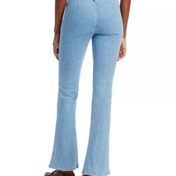 Derek Lam 10 Crosby Robertson Flare Denim Sailor Jeans Wm Size 27 NWT LAST PAIR - Picture 8 of 11